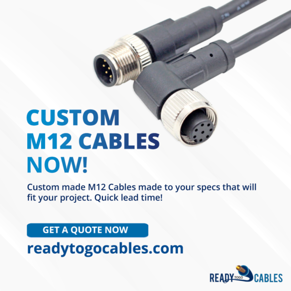 M12 X-Coded to RJ45 Cable