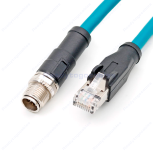M12 X-Coded to RJ45 Cable